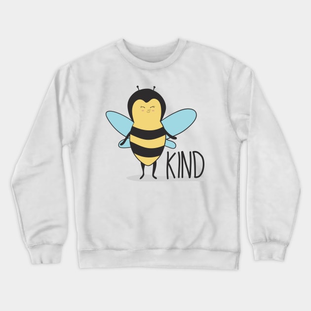 Bee Kind Crewneck Sweatshirt by Dreamy Panda Designs